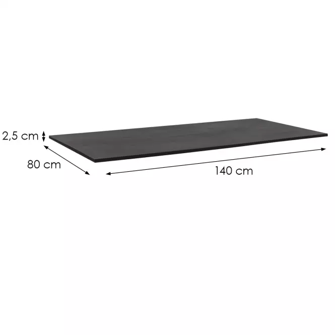 Stolová Doska Tt Brown Sw509 9545 160x80 Cm