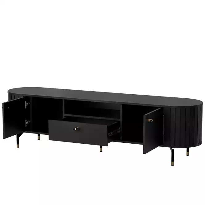 TV stolík Zante Za5 čierna,4
