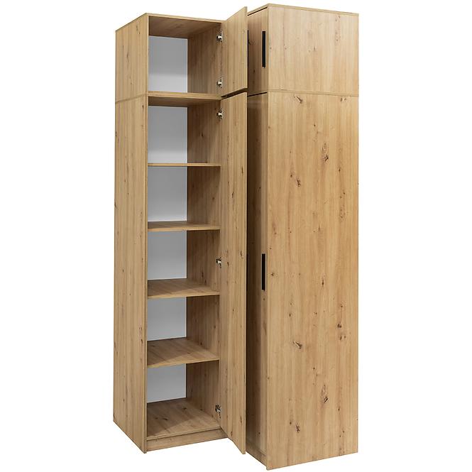 Nadstavec do rohovej skrine  Kos Dub Artisan,4