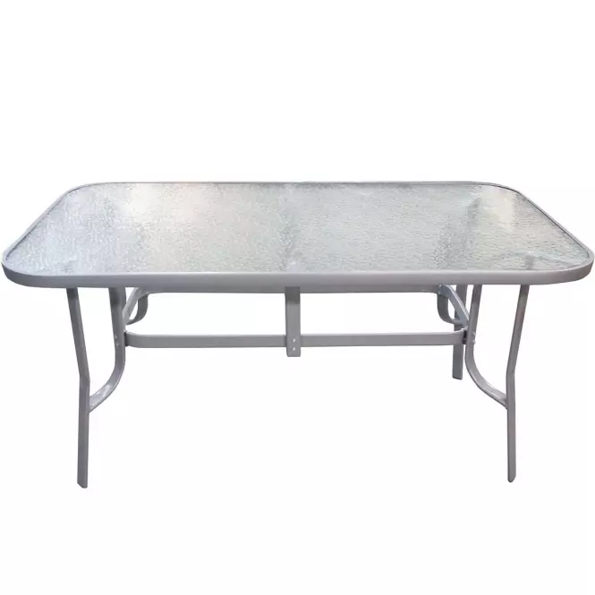 Sklenený stôl čierny