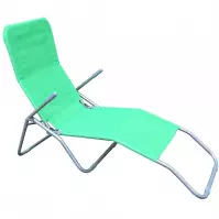 Záhradné lehátko D-054 zelené