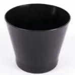 Kvetináč ZINNIA 145 čierny