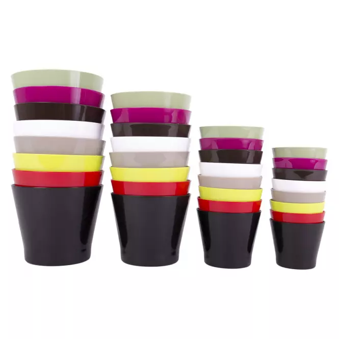 Kvetináč ZINNIA 145 biela