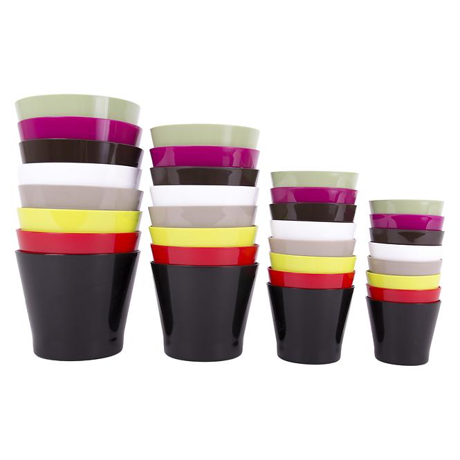 Kvetináč ZINNIA 145 biela