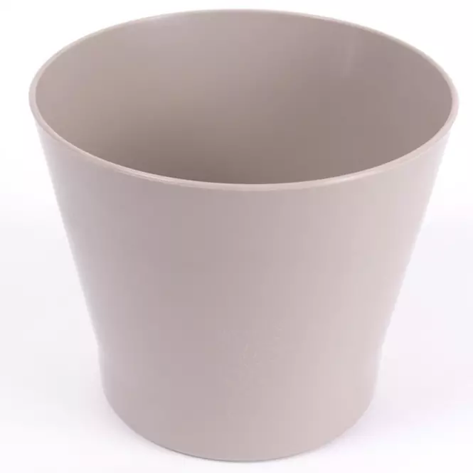 Kvetináč ZINNIA 145 tmavošedá