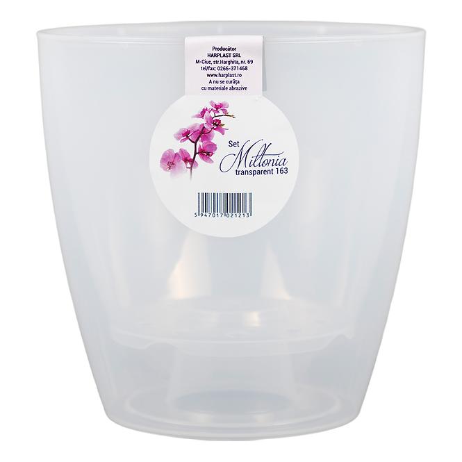 Sada MILTONIA 163 transparentný