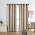 Záves na krúžkoch SOFI VET476/4/210GSM 140x250 cm  béžový