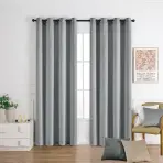 Záves na krúžkoch SOFI VET476/6/210GSM 140x250 cm  sivý
