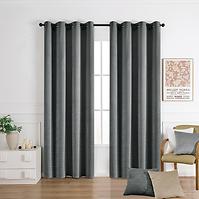 Záves na krúžkoch SOFI VET476/7/210GSM 140x250 cm  sivý
