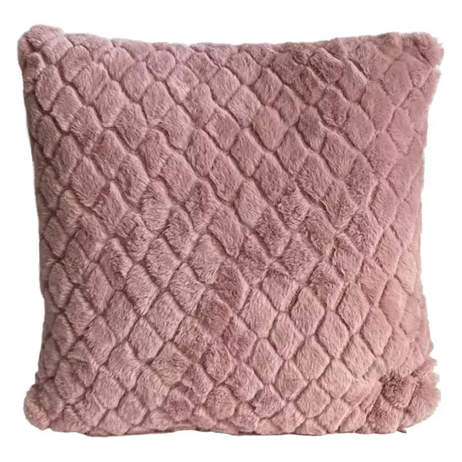 Dekoračná obliečka na vankúš KX239-101s 40x40 cm ružová