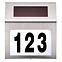 Solárna lampa číslo domu Broy 46827 Chrome,16