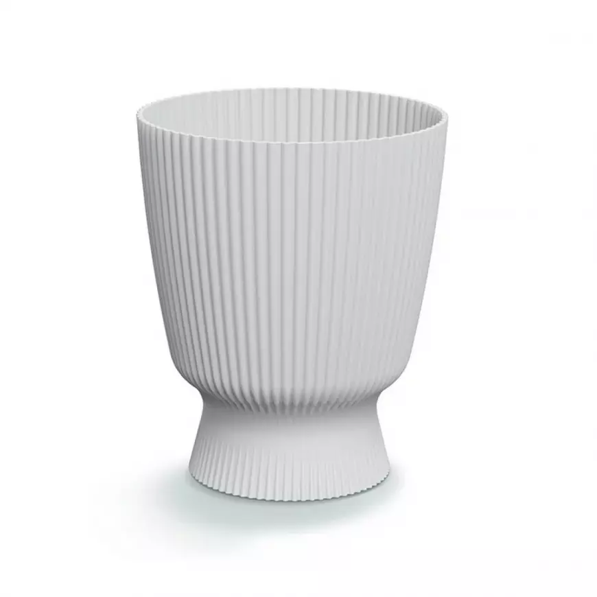 Kvetináč Milly ROUND DMIL220 S449 biela