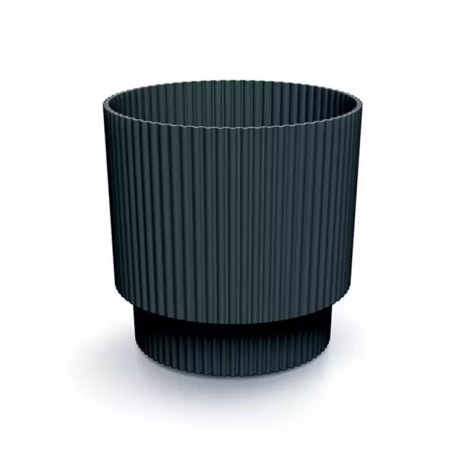 Kvetináč Milly ROUND DMIN170 S433 antracit