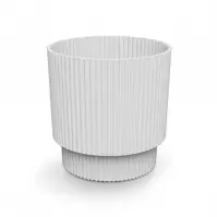 Kvetináč Milly ROUND DMIN150 S449 biela