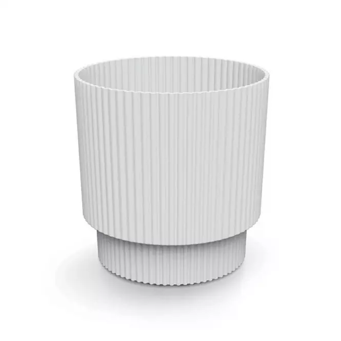 Kvetináč Milly ROUND DMIN150 S449 biela