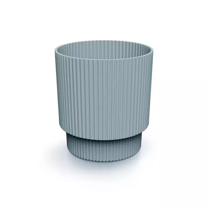 Kvetináč Milly ROUND DMIN150 S443U svetlo šedá