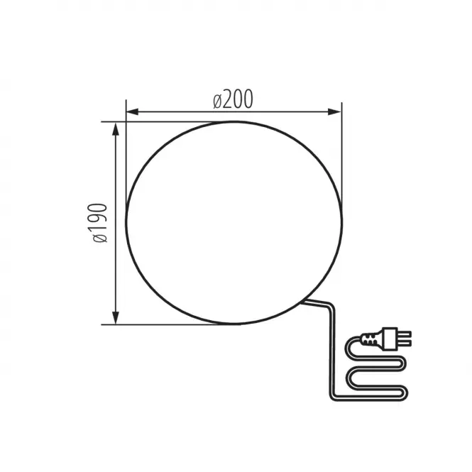 Lampa Stono 24654 20 N