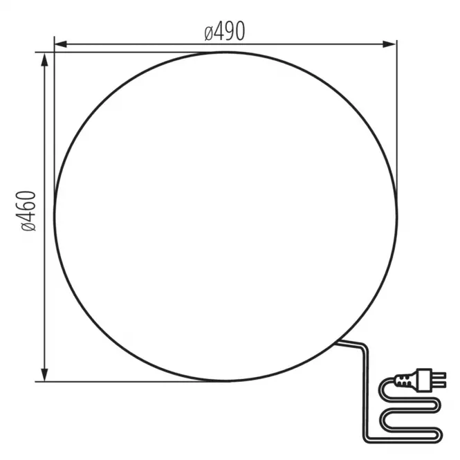 Lampa Stono 36592 490 N