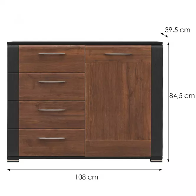 Komoda Naomi Na-2 Orechh/Wenge