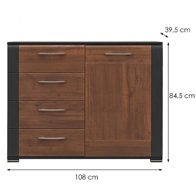 Komoda Naomi Na-2 Orechh/Wenge