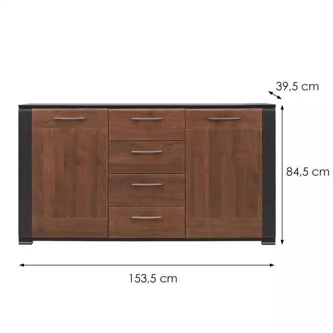 Komoda Naomi Na-3 Orechh/Wenge