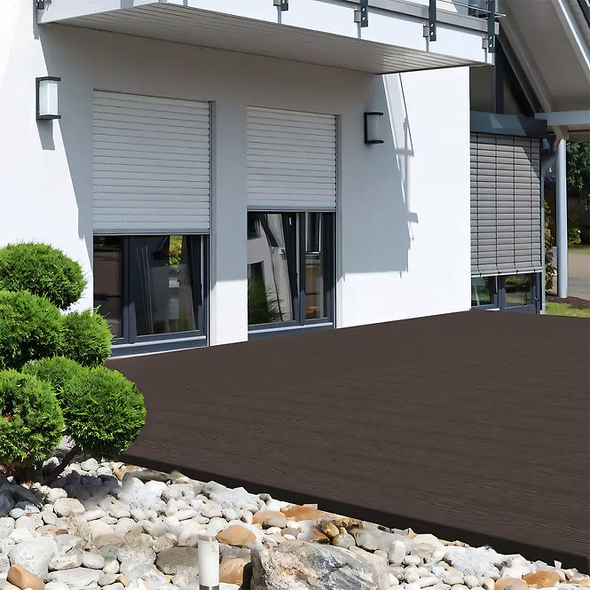 Kompozitná terasová doska mercado premium káva 2200X140X20mm,2