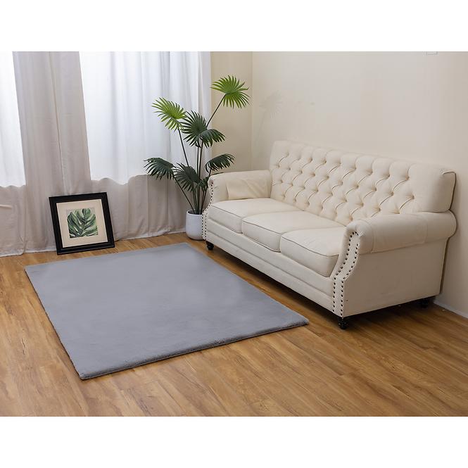 Koberec Carmen Rabbit Fur 1,6/2,3 RS-TM-1 strieborný