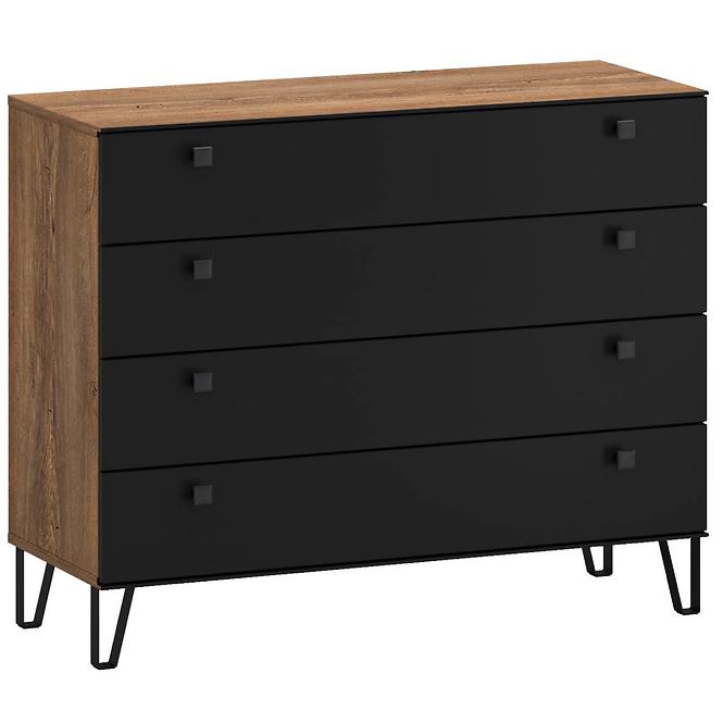 Komoda Weil 4S burgund oak