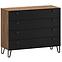 Komoda Weil 4S burgund oak