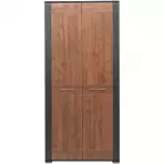 Skriňa 2d Naomi Na-7 Orech/Wenge
