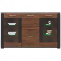 Skriňa Naomi Na-4 Orech/Wenge