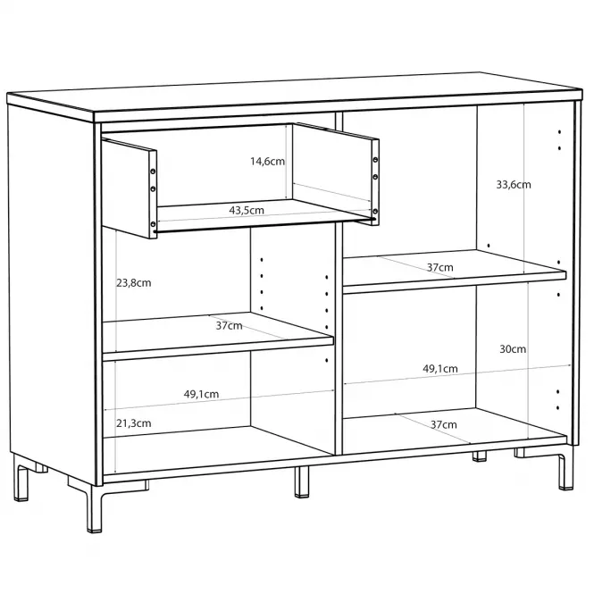 Komoda Palmerston BITK221R-M846