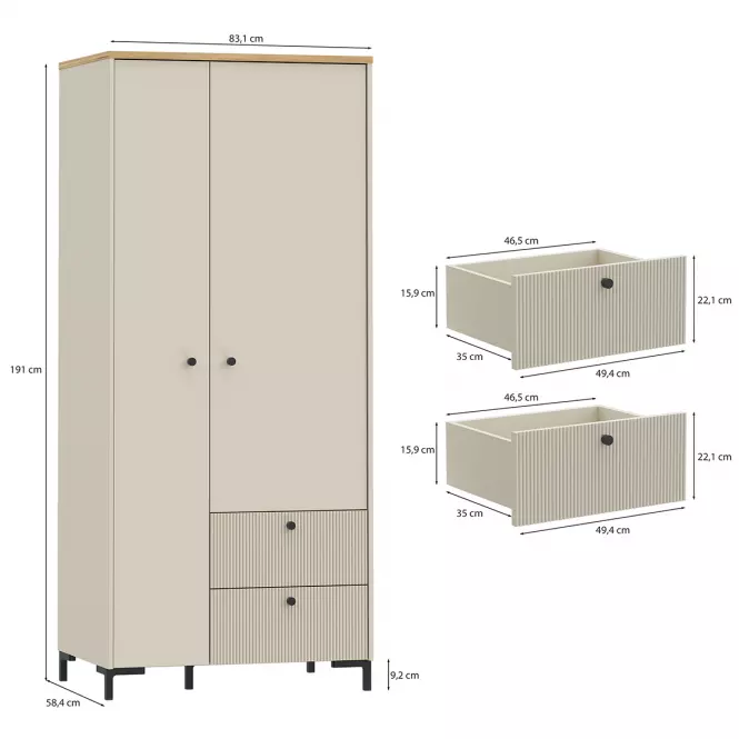 Skriňa Palmerston BITS821L-M846,2