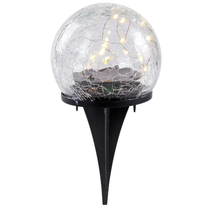 Solárna lampa guľa Narvi Ao-Na101sl,2