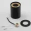 Stropné  bodové svietidlo Amat 115 mm Black/Gold O K1,4