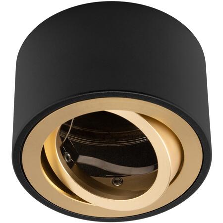 Bodové svietidilo Amat 50 mm Black/Gold O K1