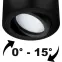 Bodové svietidlo Amat 84mm Black O K1,4