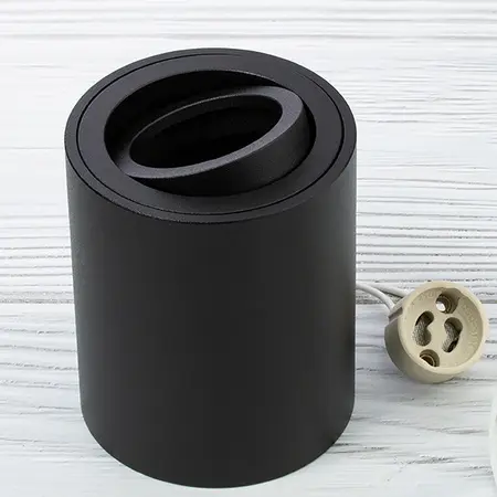 Bodové svietidlo Amat 84mm Black O K1