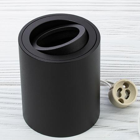 Bodové svietidlo Amat 84mm Black O K1,5