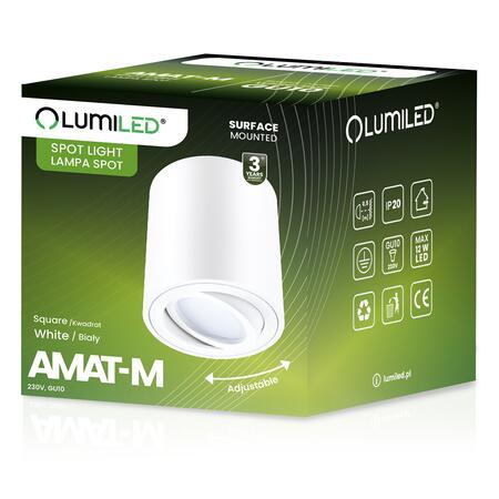 Bodové svietidlo Amat 84 mm White O K1,3