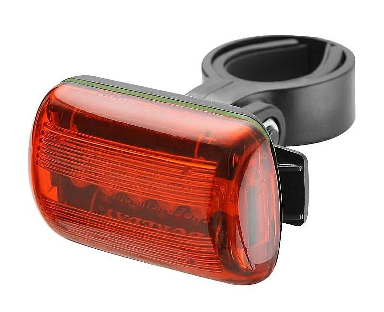 LED svetlo na bicykel 2 biele a červené