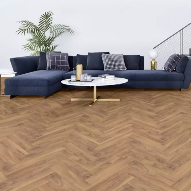 Laminátová podlaha vodeodolná Dub Firebrand 8mm AC5 Herringbone K450