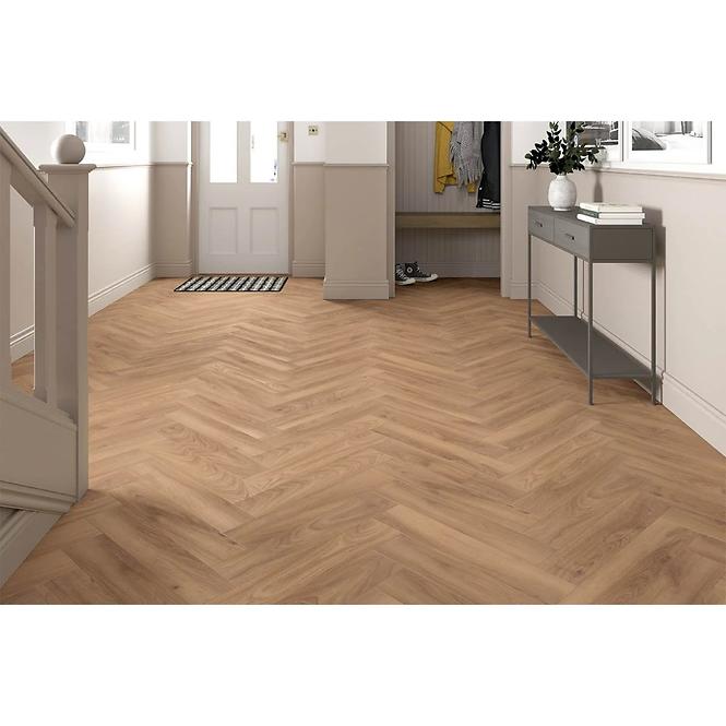 Laminátová podlaha vodeodolná Dub Firebrand 8mm AC5 Herringbone K450