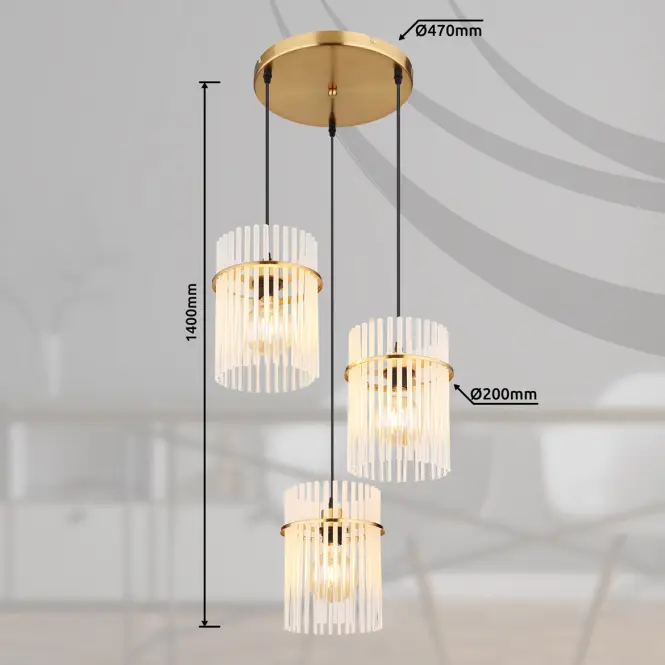 Luster 15698-3HRM Gold LW3