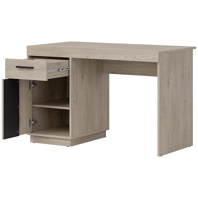 Písací stôl Mati Mi13 Dub Crem/Čierna,3