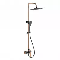 Sprchový systém Royal Black Rose Gold
