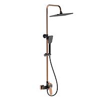 Sprchový systém Royal Black Rose Gold