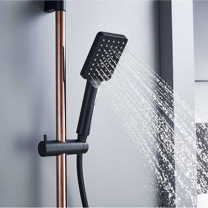 Sprchový set Royal 3F Black Rose Gold