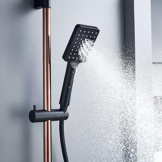 Sprchový set Royal 3F Black Rose Gold