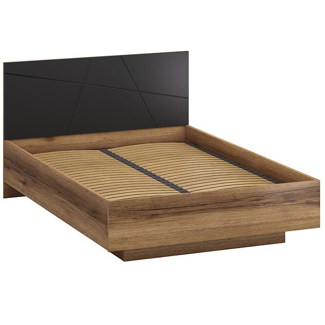 Posteľ 140 Orient Z Dąb Delano/čiernaarny